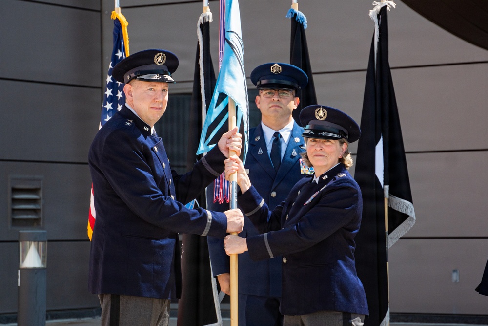 Space Delta 12 Change of Command Ceremony