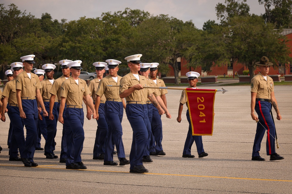 2nd Recruit Training Battalion, Echo Company Graduation