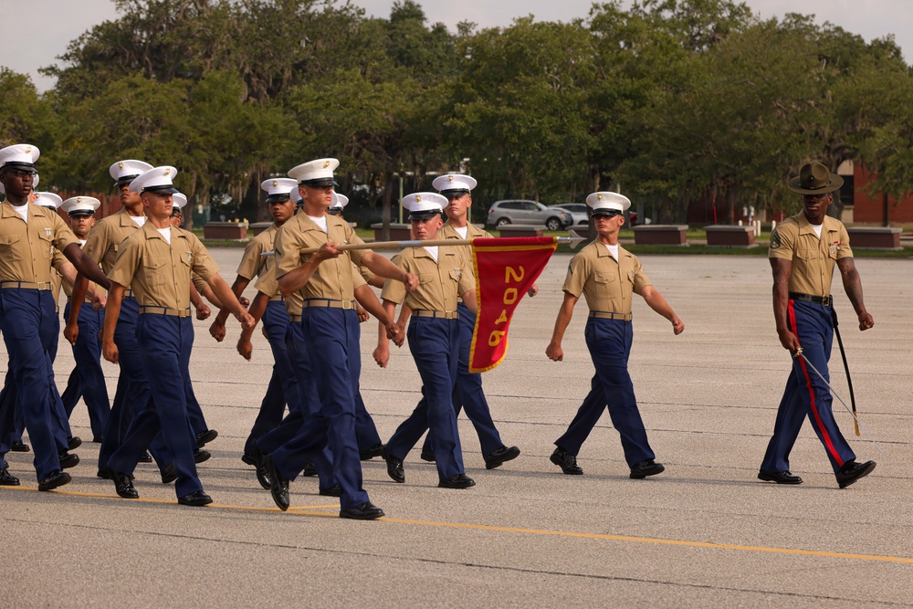 2nd Recruit Training Battalion, Echo Company Graduation