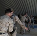 U.S. Marines with Combat Logistics Battalion 2 conduct a personnel jump at MCAGCC