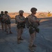 U.S. Marines with Combat Logistics Battalion 2 conduct a personnel jump at MCAGCC
