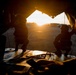 U.S. Marines with Combat Logistics Battalion 2 conduct a personnel jump at MCAGCC