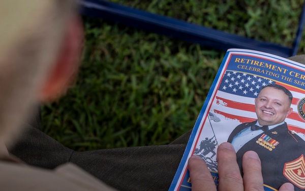 U.S. Marine Corps Master Gunnery Sgt. Bryan Cortestorres Retirement Ceremony