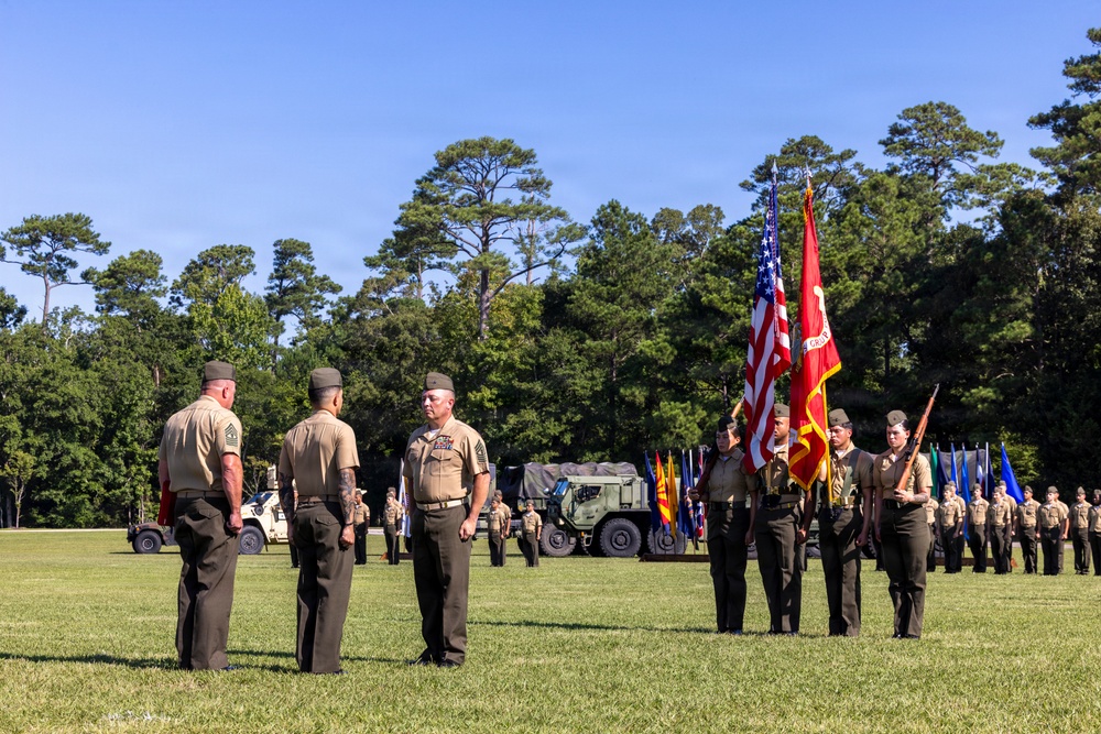 U.S. Marine Corps Master Gunnery Sgt. Bryan Cortestorres Retirement Ceremony