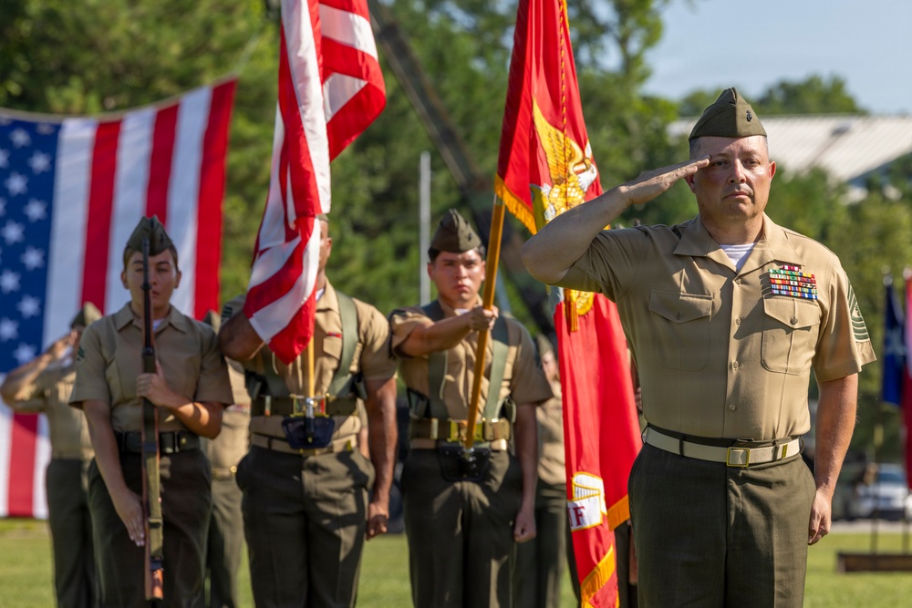 U.S. Marine Corps Master Gunnery Sgt. Bryan Cortestorres Retirement Ceremony