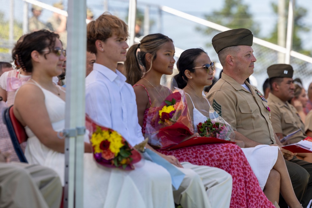U.S. Marine Corps Master Gunnery Sgt. Bryan Cortestorres Retirement Ceremony