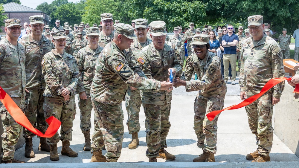 Fort Knox JAG Corps Soldiers, representatives celebrate birthday with Joseph Holt Justice Center ribbon cutting ceremony