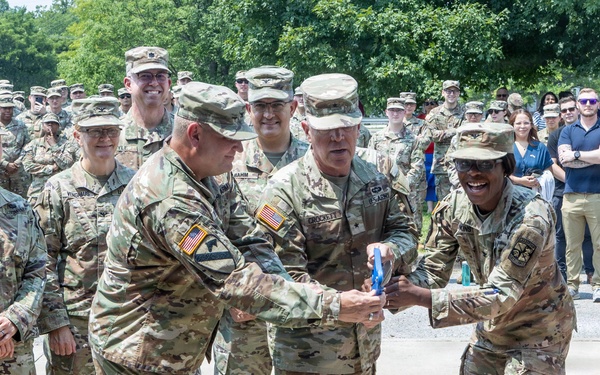 Fort Knox JAG Corps Soldiers, representatives celebrate birthday with Joseph Holt Justice Center ribbon cutting ceremony