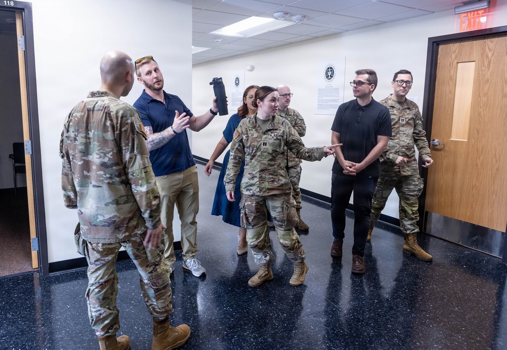 Fort Knox JAG Corps Soldiers, representatives celebrate birthday with Joseph Holt Justice Center ribbon cutting ceremony