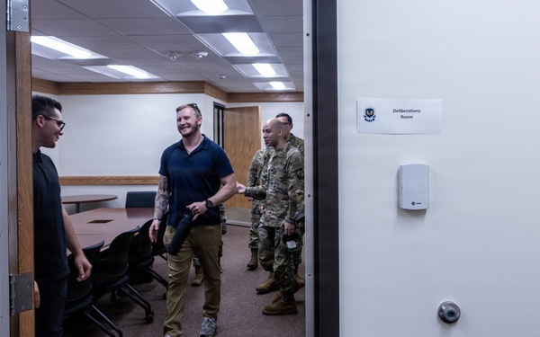 Fort Knox JAG Corps Soldiers, representatives celebrate birthday with Joseph Holt Justice Center ribbon cutting ceremony
