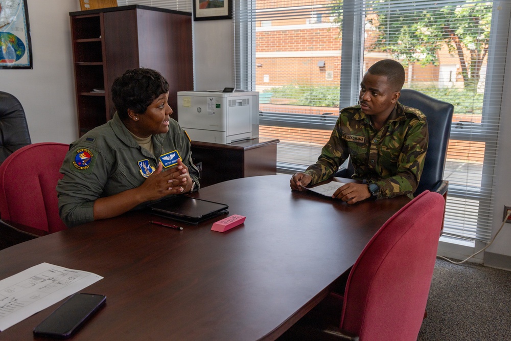 156th AES hosts AE familiarization for BDF nurses