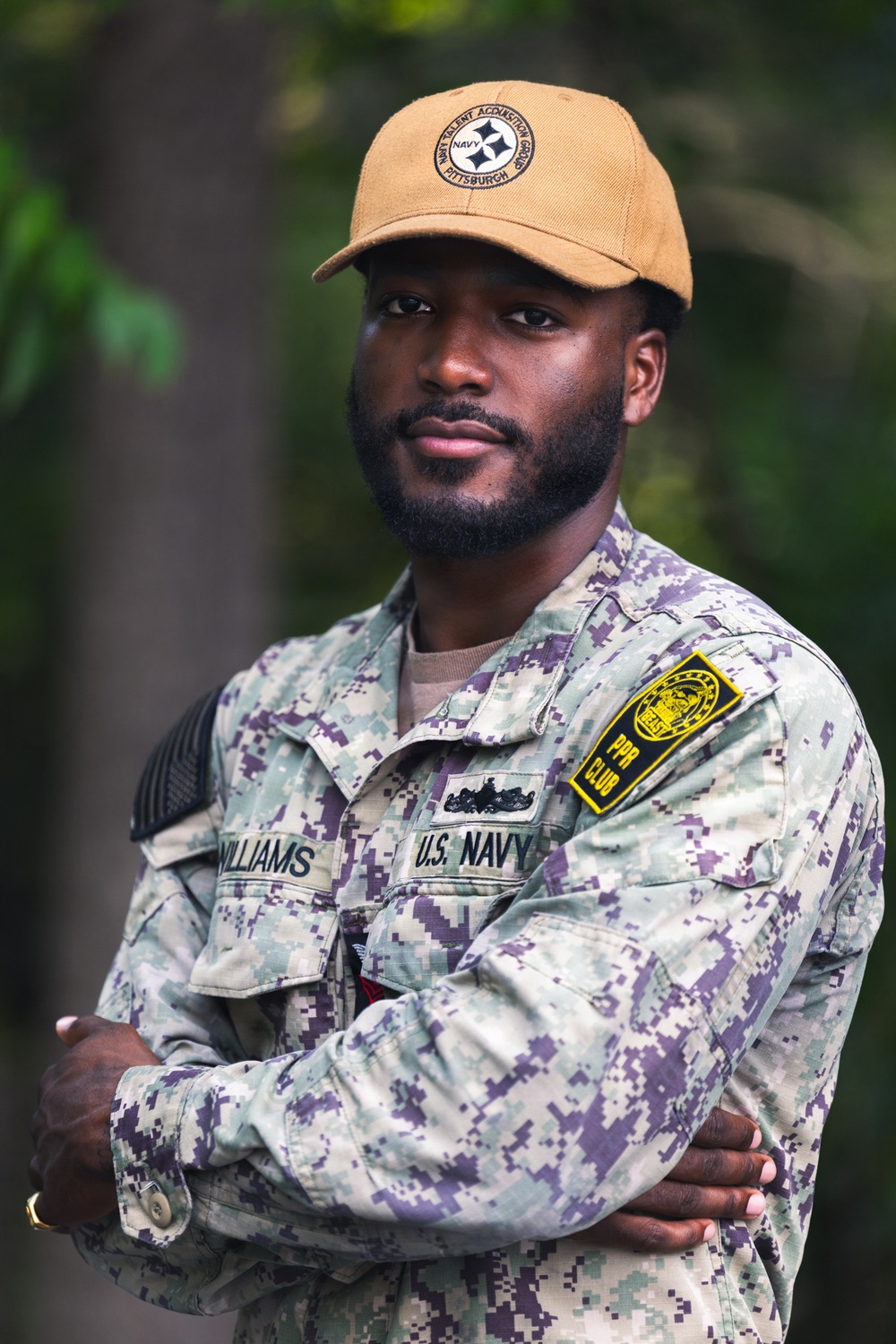 NTAG Pittsburgh Recruiter, MM1 Williams