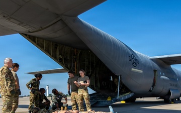 156th AES hosts AE familiarization for BDF nurses