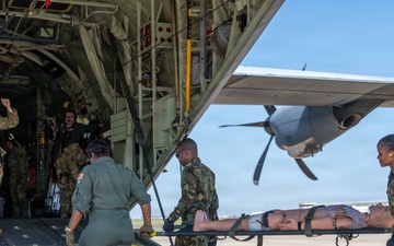 156th AES hosts AE familiarization for BDF nurses