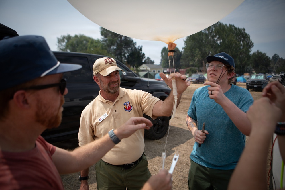 Researchers Study Smoke Plume Data During Rowe Creek Complex