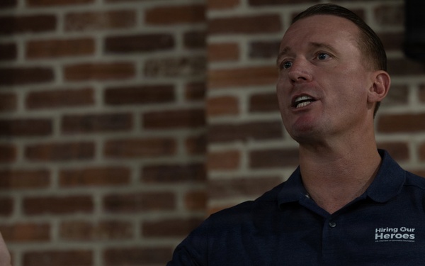 Medal of Honor Recipient Meyer Speaks to MCAS Cherry Point Marines