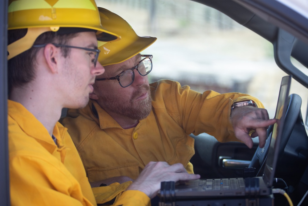Researchers Study Smoke Plume Data During Rowe Creek Complex
