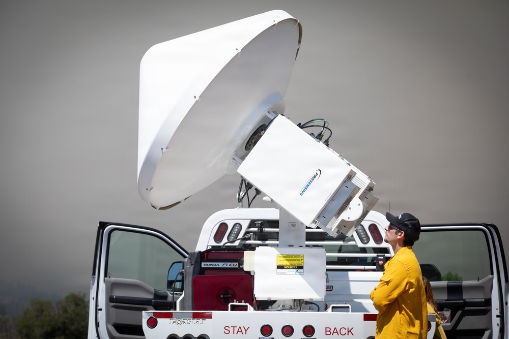 Researchers Study Smoke Plume Data During Rowe Creek Complex