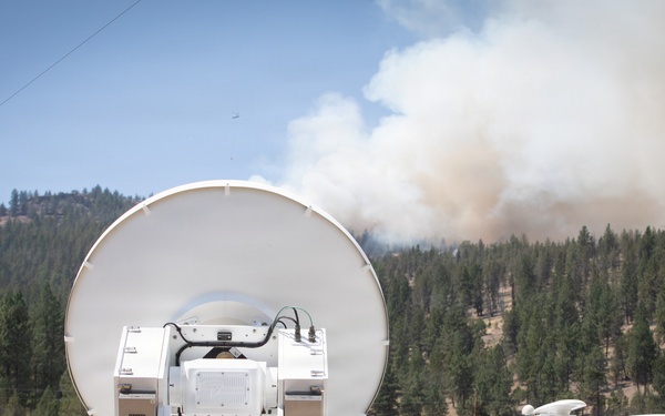 Researchers Study Smoke Plume Data During Rowe Creek Complex