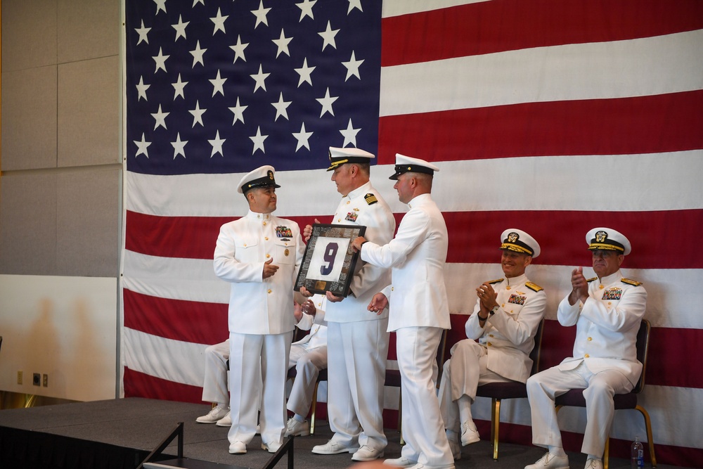 Destroyer Squadron (DESRON) 9 Changes Command