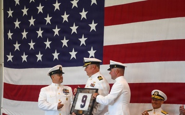 Destroyer Squadron (DESRON) 9 Changes Command