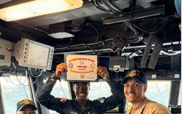USS Chafee recognizes Wardog of the Week 24JUL26