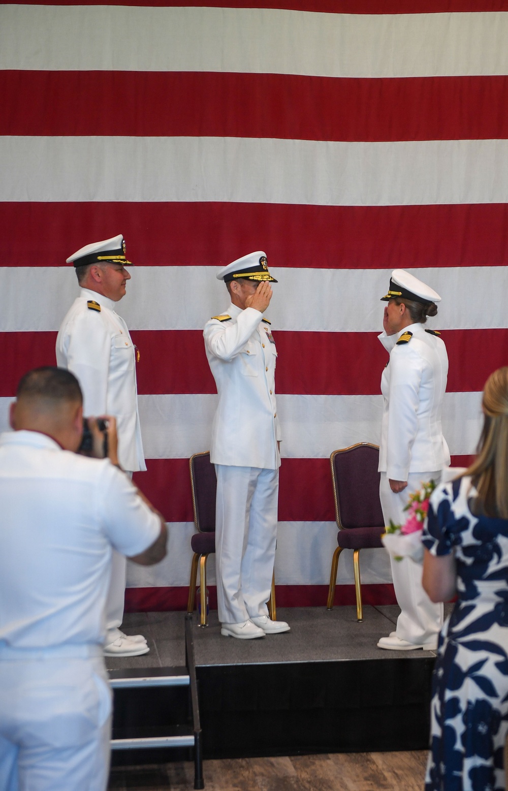 Destroyer Squadron (DESRON) 9 Changes Command
