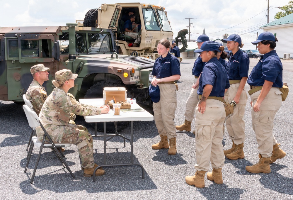 Pa. National Guard Soldiers inspire Keystone State Challenge Academy cadets at Military Day