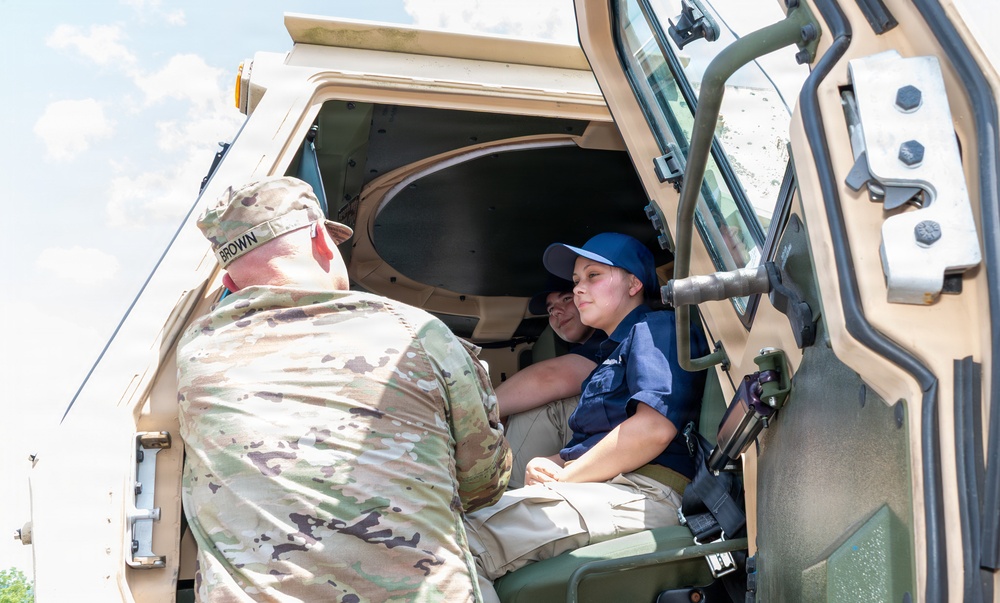 Pa. National Guard Soldiers inspire Keystone State Challenge Academy cadets at Military Day