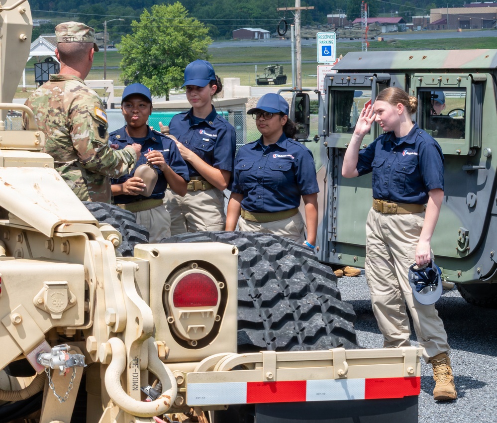 Pa. National Guard Soldiers inspire Keystone State Challenge Academy cadets at Military Day
