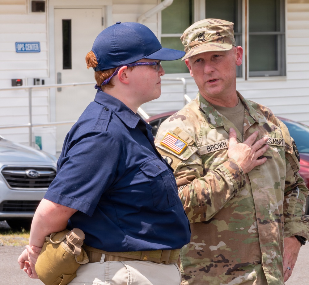 Pa. National Guard Soldiers inspire Keystone State Challenge Academy cadets at Military Day