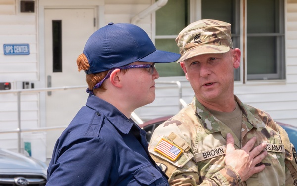 Pa. National Guard Soldiers inspire Keystone State Challenge Academy cadets at Military Day