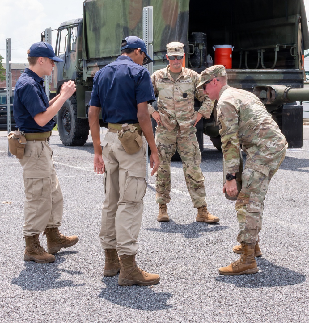 Pa. National Guard Soldiers inspire Keystone State Challenge Academy cadets at Military Day