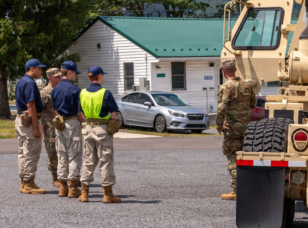Pa. National Guard Soldiers inspire Keystone State Challenge Academy cadets at Military Day