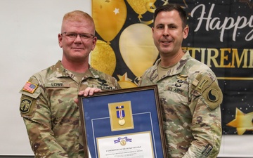 Decorated Kentucky Guard medic retires following career of lifesaving service