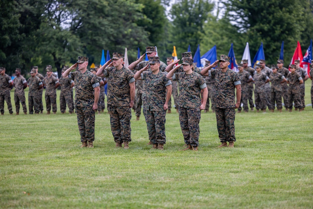 9th Marine Corps District Change of Command July 2026