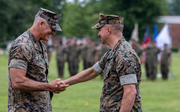 9th Marine Corps District Change of Command July 2026