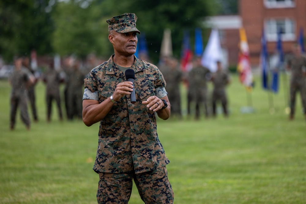 9th Marine Corps District Change of Command July 2026