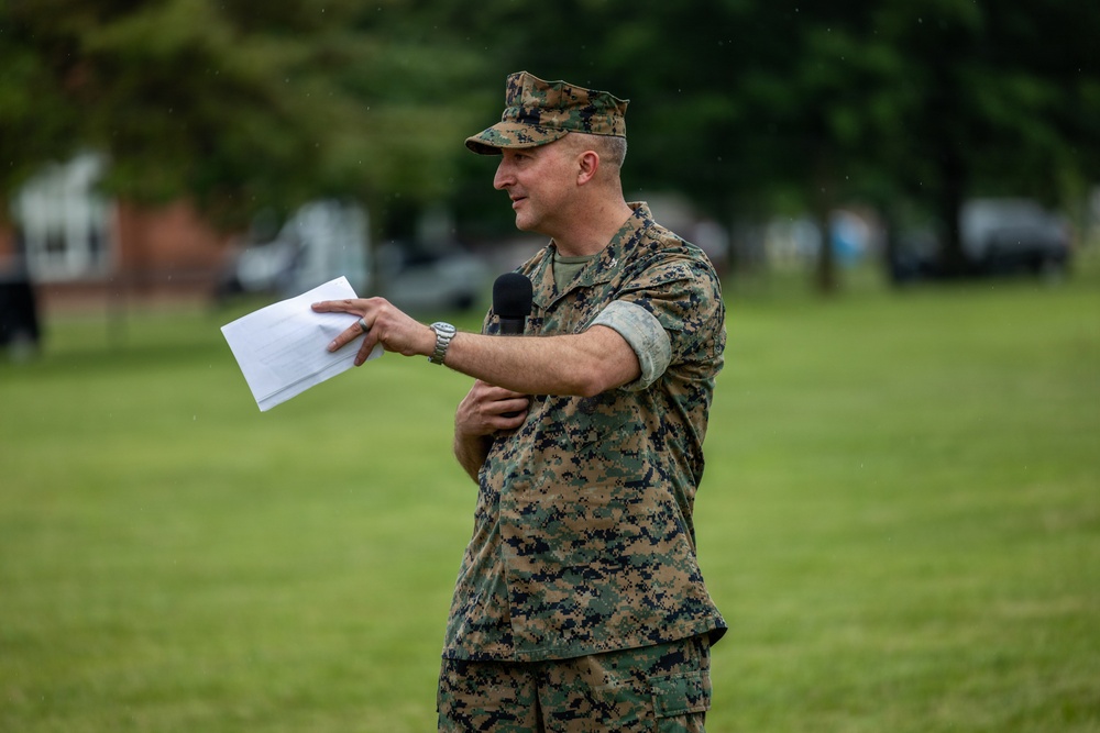 9th Marine Corps District Change of Command July 2026