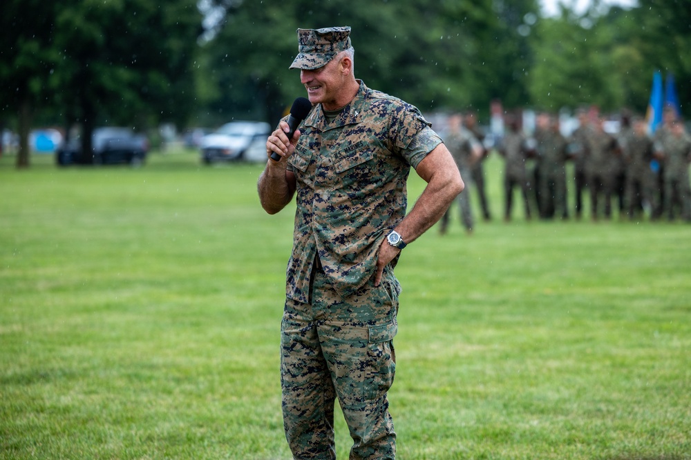 9th Marine Corps District Change of Command July 2026