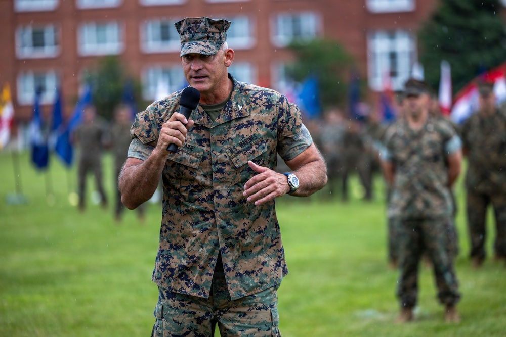 9th Marine Corps District Change of Command July 2026