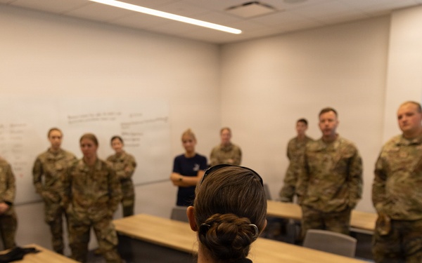 139th Medical Group, Detachment 1, train with University of Missouri-Kansas City (UMKC) students