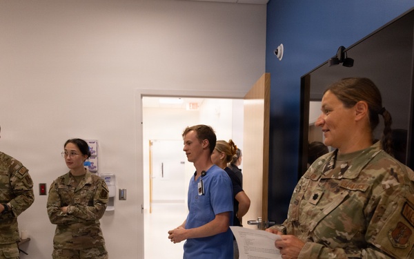 139th Medical Group, Detachment 1, train with University of Missouri-Kansas City (UMKC) students