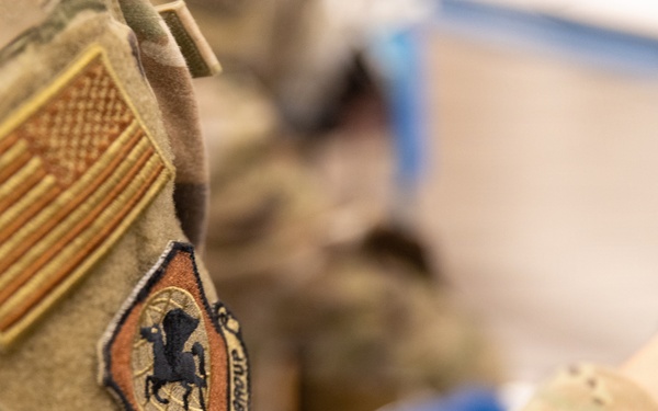 139th Medical Group, Detachment 1, train with University of Missouri-Kansas City (UMKC) students