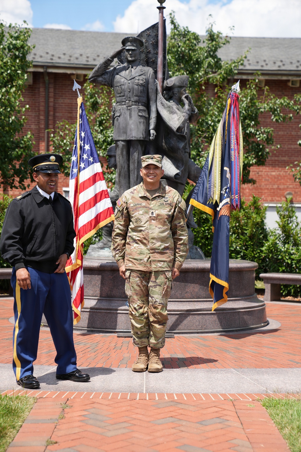 Sgt. Maj. Kiel Cariño's promotion ceremony, July 31, 2026
