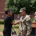 Sgt. Maj. Kiel Cariño's promotion ceremony, July 31, 2026