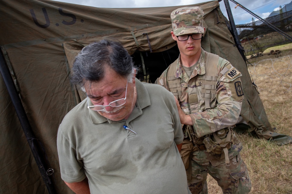 552nd Military Police Company supports Operation Pele Strike