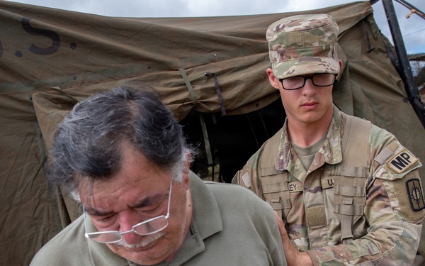 552nd Military Police Company supports Operation Pele Strike