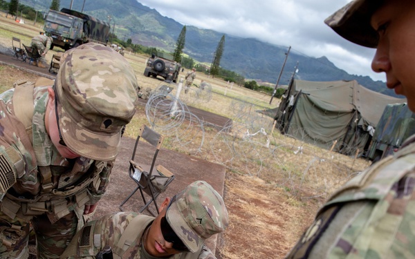 552nd Military Police Company supports Operation Pele Strike