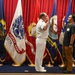 Navy Captain administers Oath of Enlistment for Son on Last Day of Navy Career